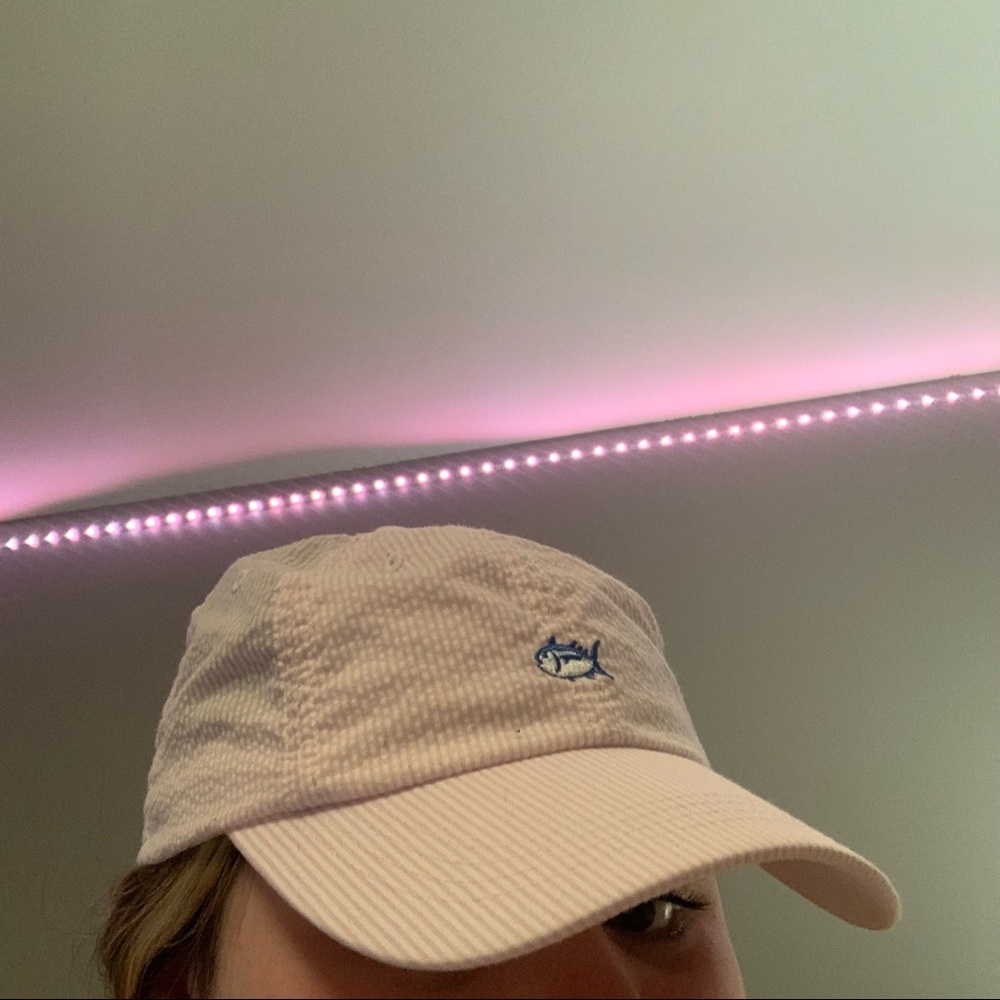 Pink southern tide hat